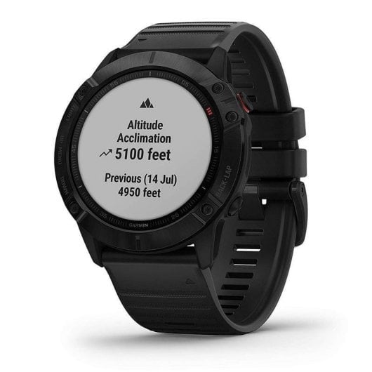 Garmin Fénix 6X Pro 51mm Negro con Correa Negra