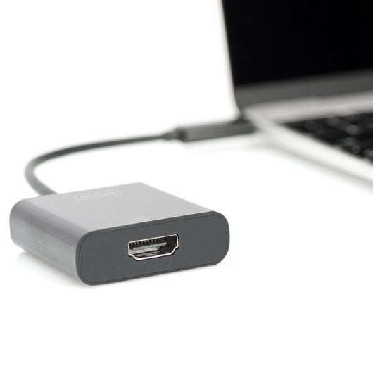 Digitus Adaptador USB Type-C a HDMI 4K/30Hz Negro