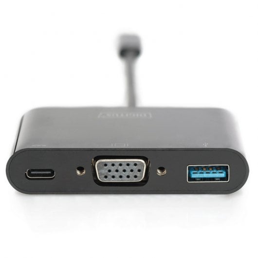 Digitus Adaptateur multi-ports USB Type-C™ VGA, 3 ports