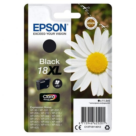 Epson Daisy C13T18114012 Druckerpatrone 1 Stück(e) Original Hohe (XL-) Ausbeute Schwarz