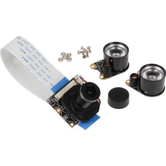 Joy-It Módulo de Cámara 5MP con Filtro IR CUT para Raspberry Pi