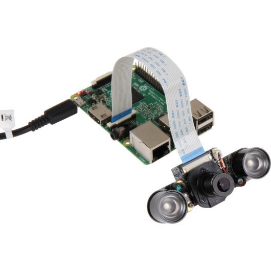 Joy-It Módulo de Cámara 5MP con Filtro IR CUT para Raspberry Pi