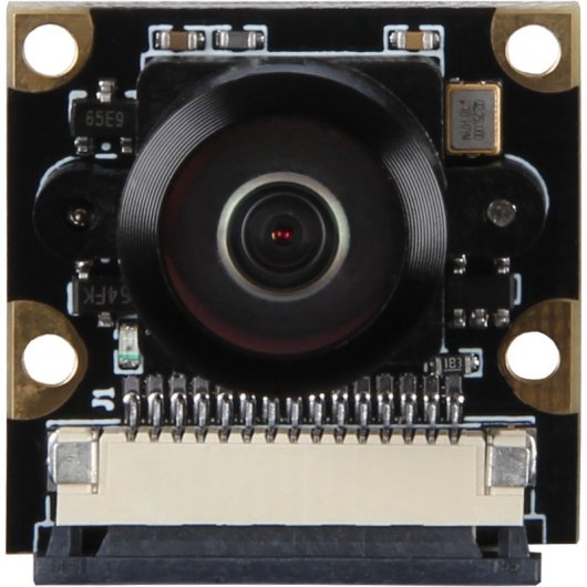 Joy-It Cámara Gran Angular de 5MP 260° para Raspberry Pi