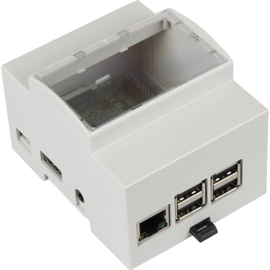 Joy-It Din-Rail-Gehäuse für Raspberry Pi