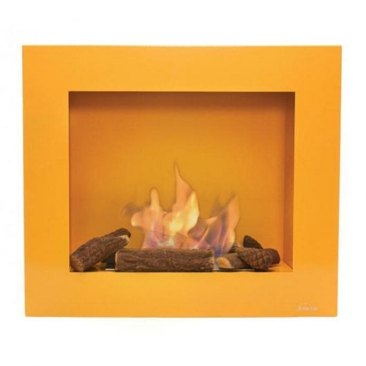 Purline BESTBIO-O Limited Edition Biochimenea Eléctrica de Pared 2000W Ocre