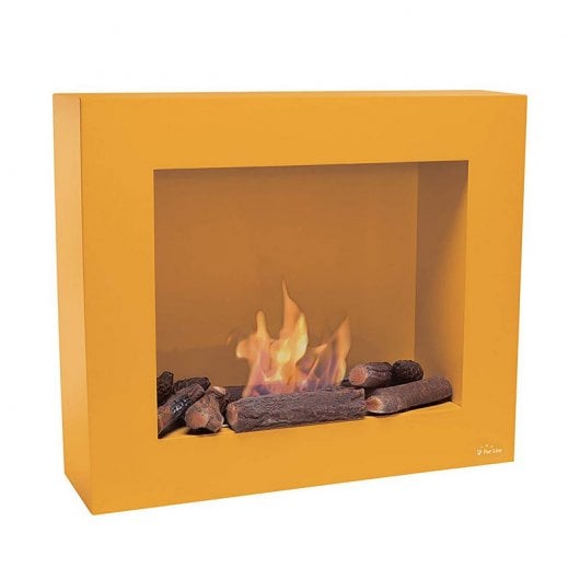 Purline BESTBIO-O Limited Edition Biochimenea Eléctrica de Pared 2000W Ocre