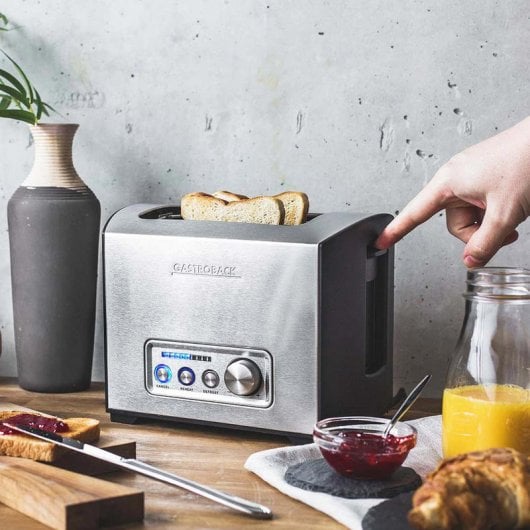 Gastroback Pro 2S Tostadora 950W Acero Inoxidable
