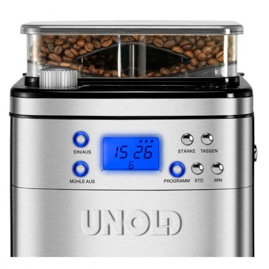Unold Grinder Cafetera de Goteo 1.5L Inox