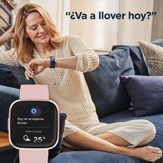 Fitbit Versa 2 Rosa Pétalo/Rosa Cobrizo