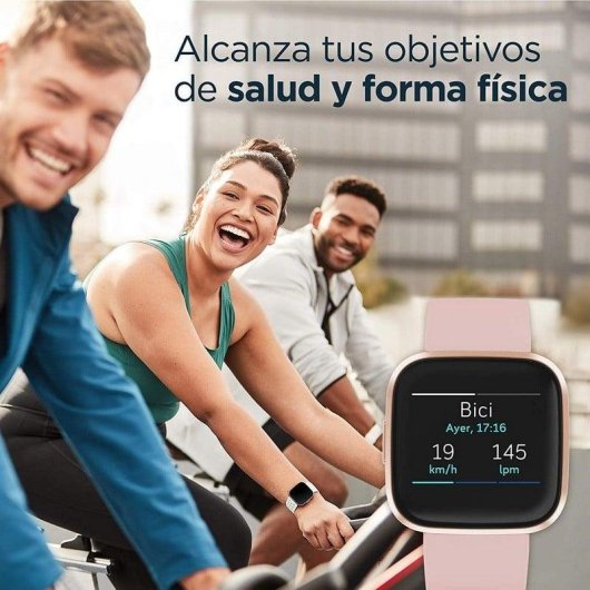 Fitbit Versa 2 Rosa Pétalo/Rosa Cobrizo