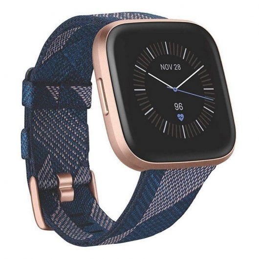 Fitbit Versa 2 Edición Especial Textil Azul Marino/Rosa