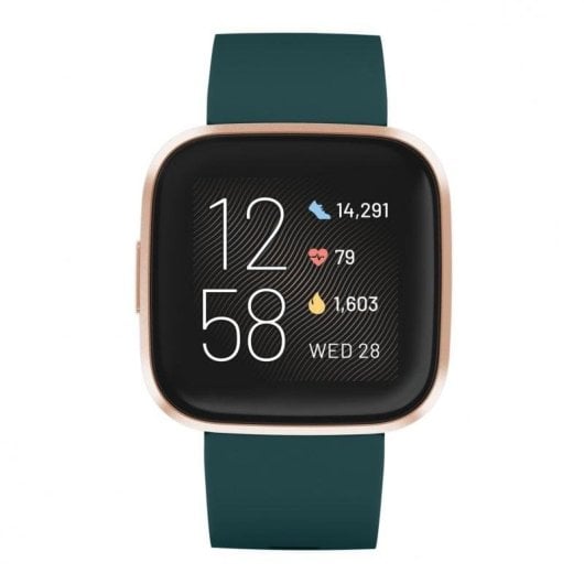 Fitbit Versa 2 Verde Esmeralda/Rosa