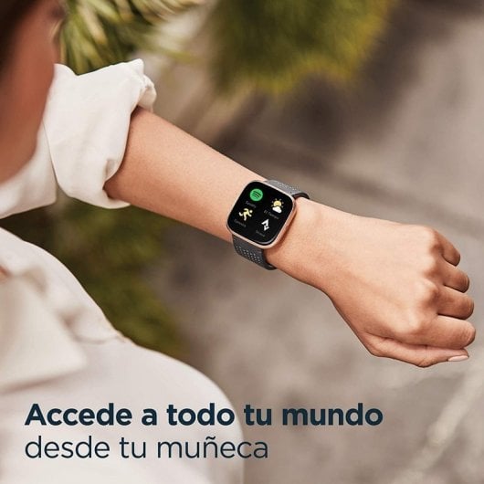 Fitbit Versa 2 Verde Esmeralda Rosa PcComponentes.pt