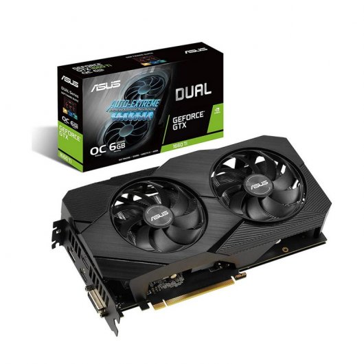 Asus GeForce GTX 1660 Ti Evo Dual OC Edition 6 GB GDDR6