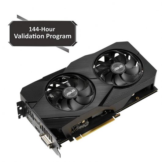 Asus GeForce GTX 1660 Ti Evo Dual OC Edition 6 GB GDDR6