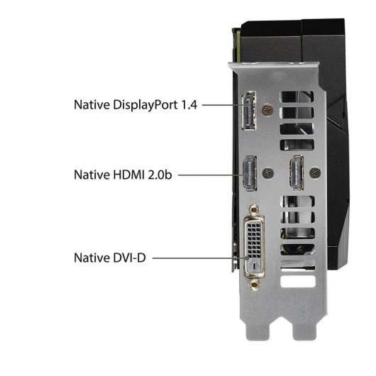 Asus GeForce GTX 1660 Ti Evo Dual OC Edition 6 GB GDDR6