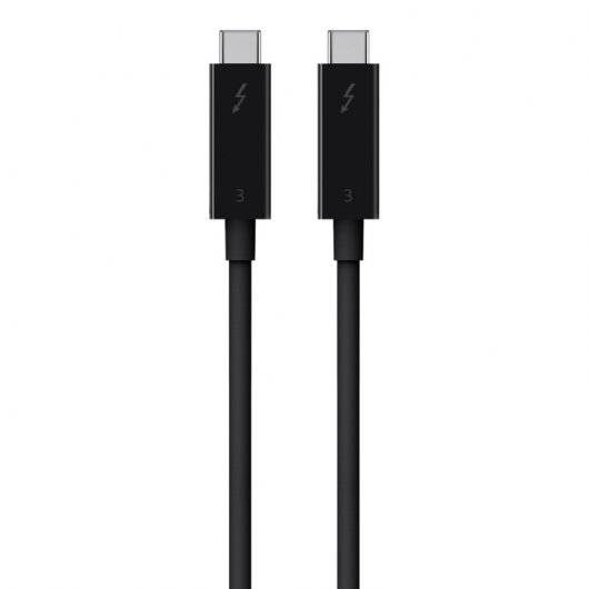 Belkin F2CD085bt2M-BLK Cable Thunderbolt 3 USB-C a USB-C 2 Metros Negro