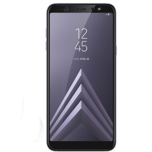Protecteur d'écran en verre trempé ultra-mince Avizar pour Samsung Galaxy A6 Plus