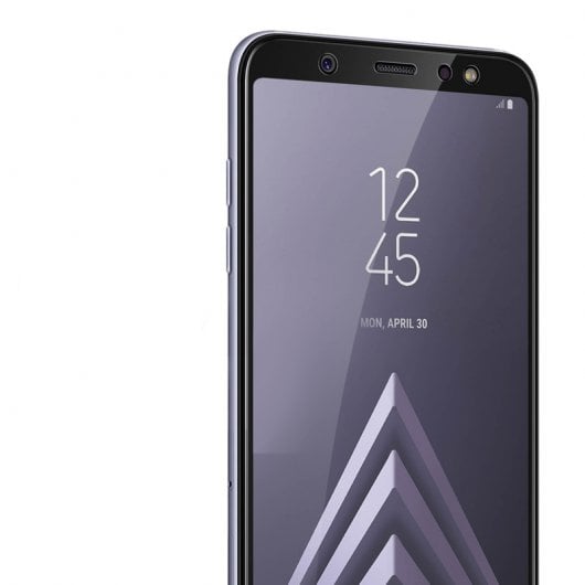 Protecteur d'écran en verre trempé ultra-mince Avizar pour Samsung Galaxy A6 Plus