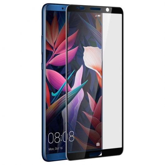 Protecteur d'écran en verre trempé ultra-fin noir Avizar pour Huawei Mate 10 Pro