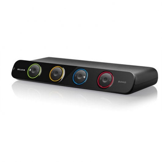 Belkin Soho Switch de Escritorio KVM USB/DVI 4 Puertos