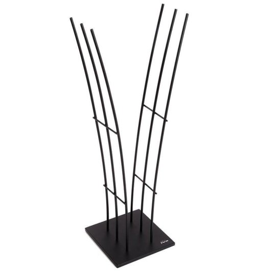 Purline EFP20 Porta Leña de Diseño Moderno Negro