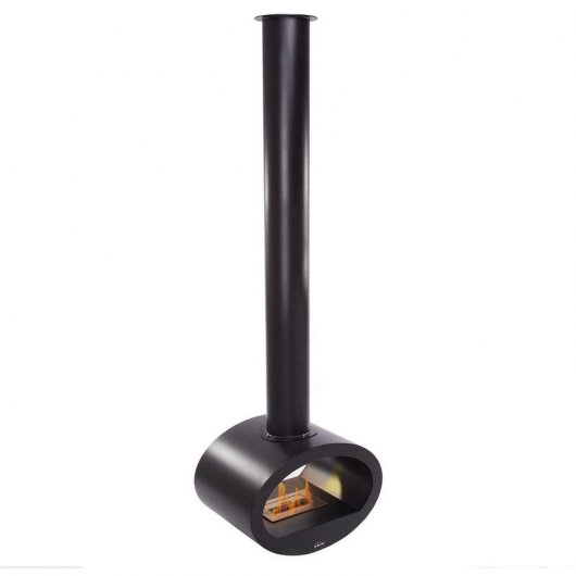 Purline Syke Lareira para Teto até 2.5kW Preto