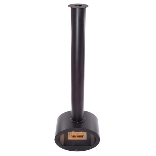 Purline Syke Lareira para Teto até 2.5kW Preto