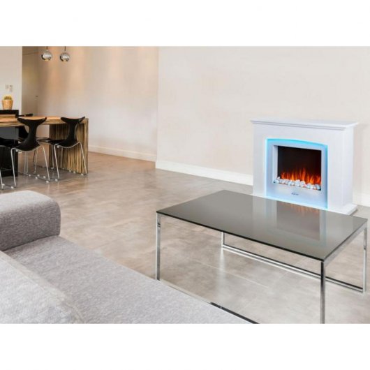 Purline CHE-600 Chimenea Eléctrica de Suelo 2000W