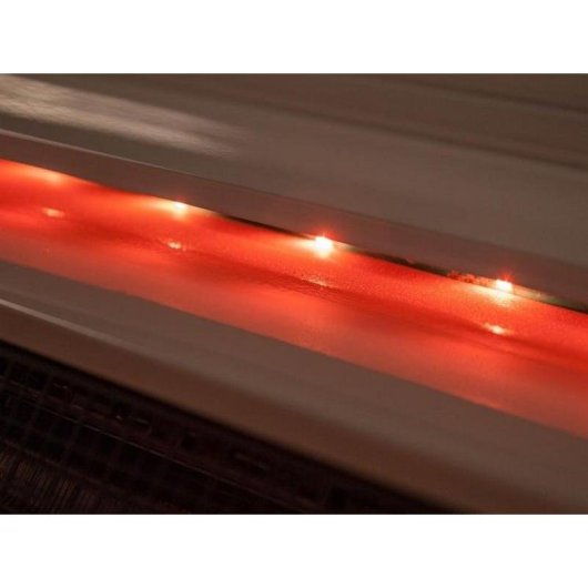 Purline CHE-600 Chimenea Eléctrica de Suelo 2000W