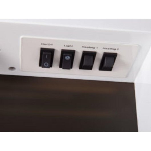 Purline CHE-600 Chimenea Eléctrica de Suelo 2000W