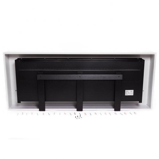 Purline Melibea Biochimenea Mural Hasta 6kW Blanco/Negro