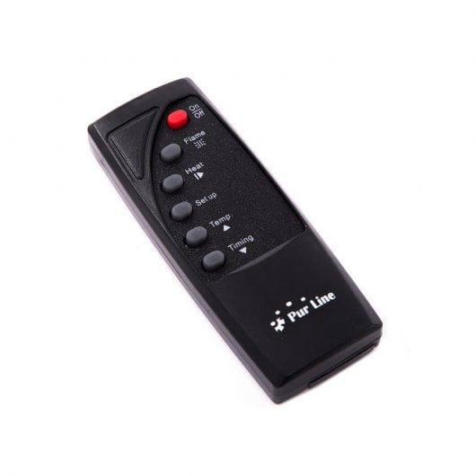 Purline CHE-500 Chimenea Eléctrica Mural Panorámica con LED Colores 2000W