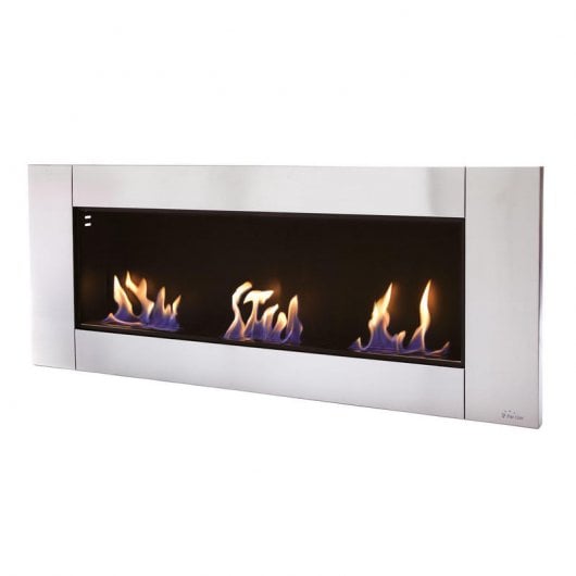 Purline Zeus Biochimenea Mural Hasta 6kW Acero Inoxidable