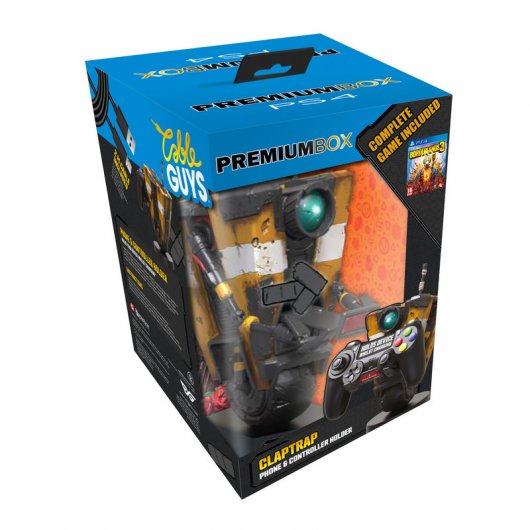 Premium Box Pack Borderlands 3 PS4 + Cableguys Claptrap + Cable MicroUSB 2m