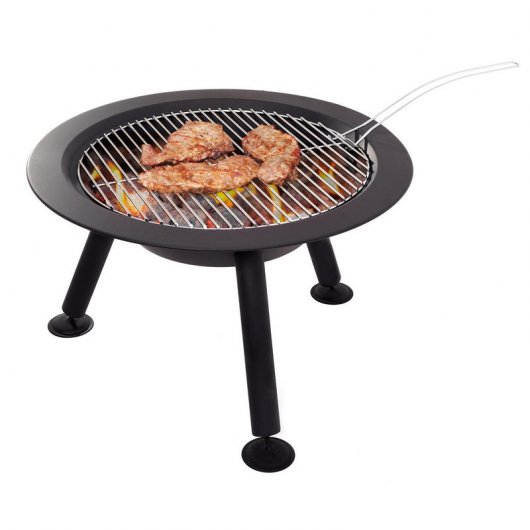 Purline EFP4 Parrilla Barbeque Braseiro Exterior de Lenha com Tampa