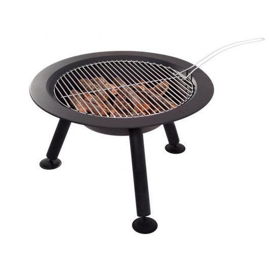 Purline EFP4 Parrilla Barbeque Braseiro Exterior de Lenha com Tampa