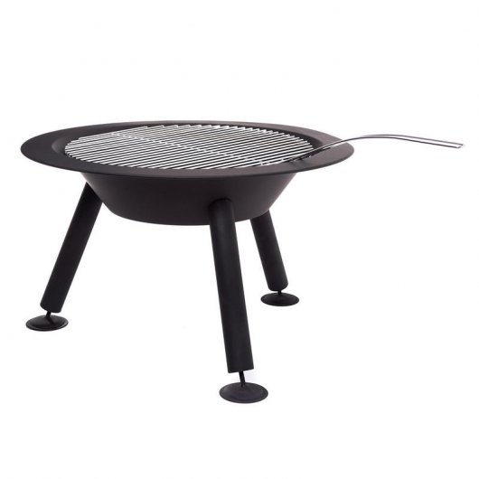 Purline EFP4 Parrilla Barbeque Braseiro Exterior de Lenha com Tampa
