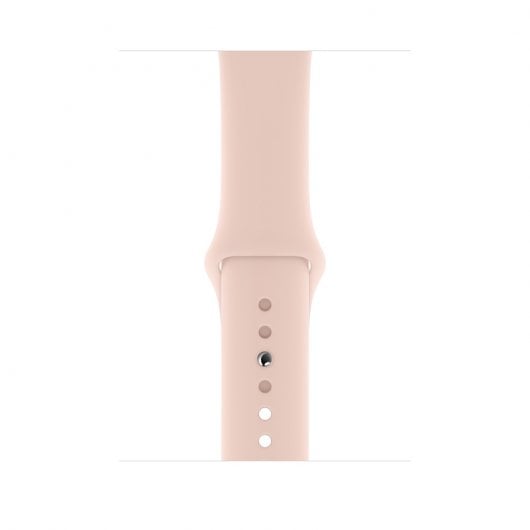 Apple Watch Series 5 GPS 44mm Aluminio Dorado con Correa Deportiva Rosa Arena
