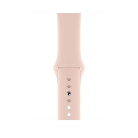 Apple Watch Series 5 GPS 44mm + Cellular Aluminio Dorado con Correa Deportiva Rosa Arena