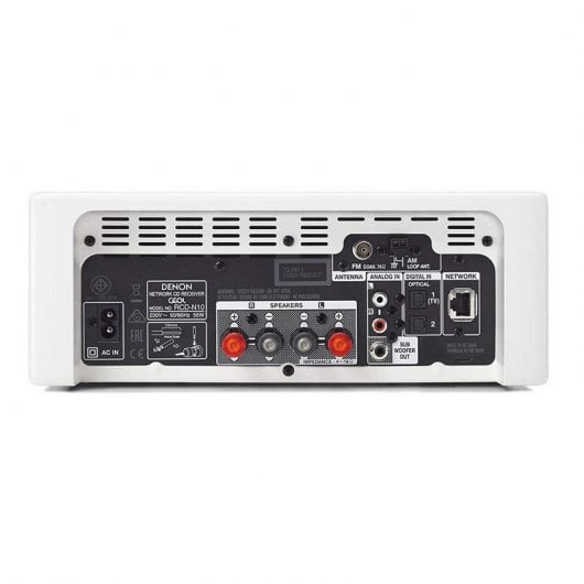Denon CEOL-N10 Microcadena Bluetooth 130W RMS Blanco