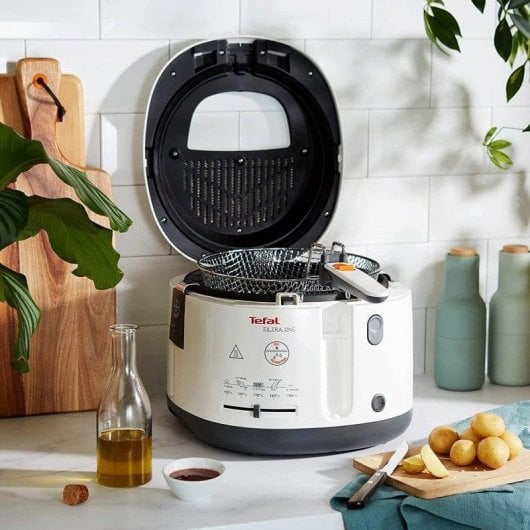 Freidora de aceite Tefal Filtra One FF1631 2,1 L 1900 W con ventana y filtro