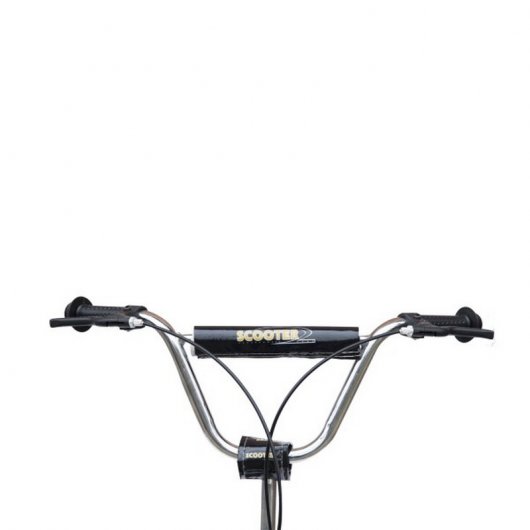 HomCom Patinete Scooter Monopatín con Manillar para Niños Negro