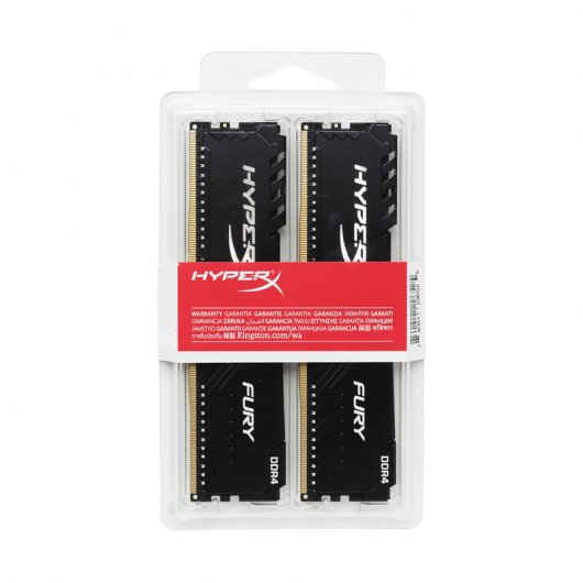 Kingston HyperX Fury Black 8GB DDR4 2666Mhz PC-21300 (2x4GB) CL16