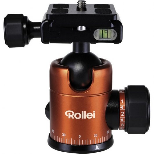Trépied Rollei C5i en aluminium orange