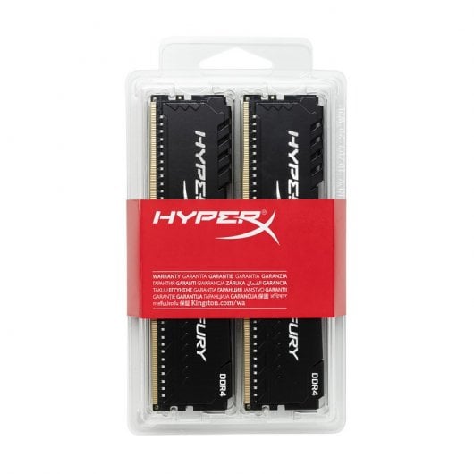 HyperX FURY HX432C16FB3K4/64 module de mémoire 64 Go 4 x 16 Go DDR4 3200 MHz