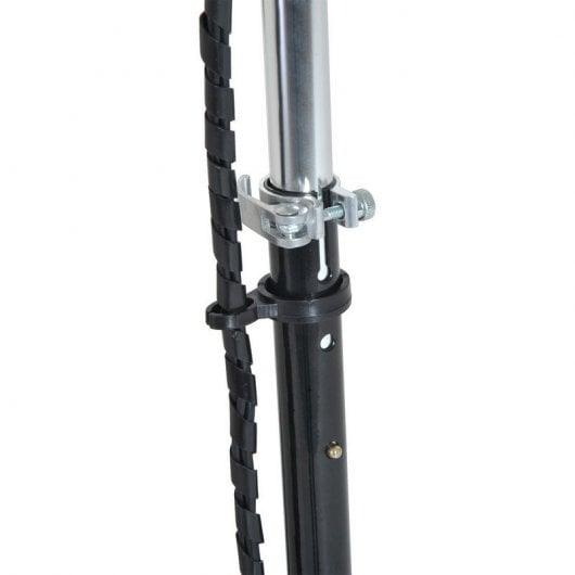 HomCom Scooter Trotinete Eléctrica Dobrável com Volante e Assento Ajustáveis Azul