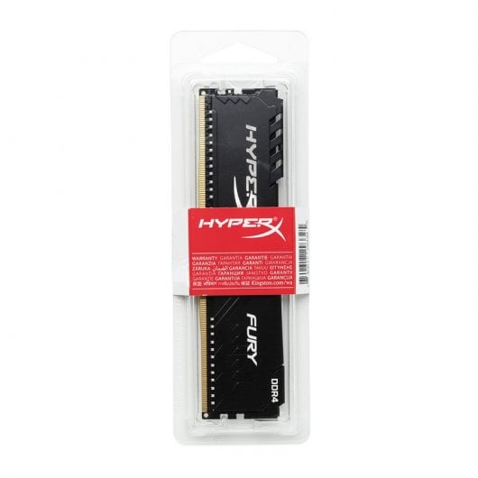 Kingston HyperX Fury Black 8GB DDR4 2400Mhz PC-19200 CL15