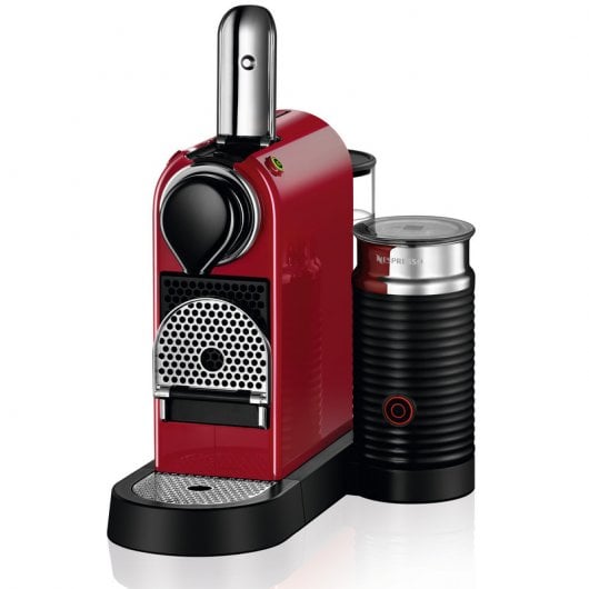 Krups Nespresso Citiz&Milk Cafetera de Cápsulas Roja