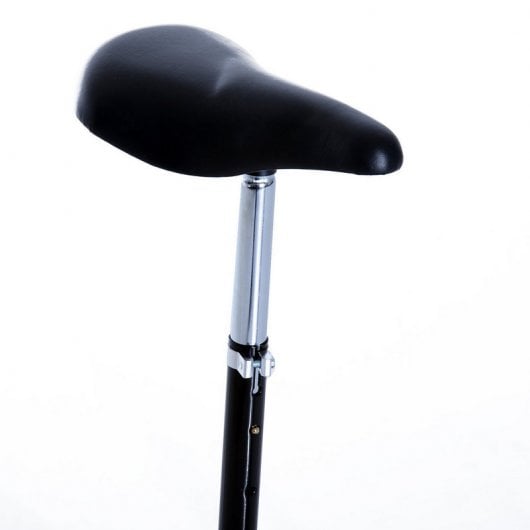 HomCom Scooter Patinete Eléctrico Plegable con Manillar y Asiento Ajustable Rosa